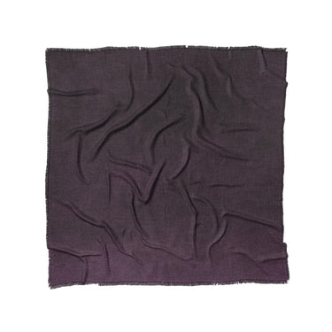 Keanu Watercolor Deep Purple Ombré in Full/Queen (88" x 88") Size