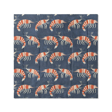 Tribal Prawns in Full/Queen (88" x 88") Size