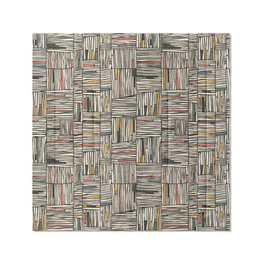 Atticus Multicolor Crosshatch in Full/Queen (88" x 88") Size