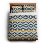 Jasper Blue & Gold in Full/Queen (88" x 88") Size