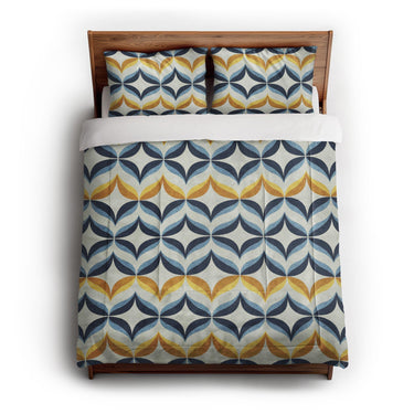 Jasper Blue & Gold in Full/Queen (88" x 88") Size