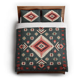 Solano Sage & Terracotta in Full/Queen (88" x 88") Size