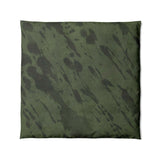 Hurley Splatter Dye Olive Green in Full/Queen (88" x 88") Size