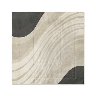 Elowin Ivory & Black in Full/Queen (88" x 88") Size