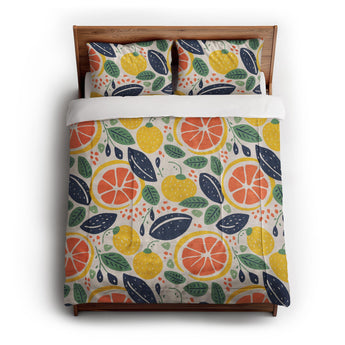 Pamplemousse and Bay Leaf in Full/Queen (88" x 88") Size