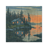 Adirondack Lakeside Cabin in Full/Queen (88" x 88") Size