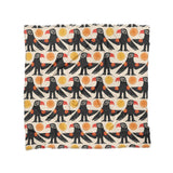 Tribal Birds Ivory in Full/Queen (88" x 88") Size