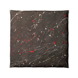 Edgar Red & Vintage Black in Full/Queen (88" x 88") Size