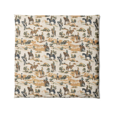 Desert Cowboys in Full/Queen (88" x 88") Size