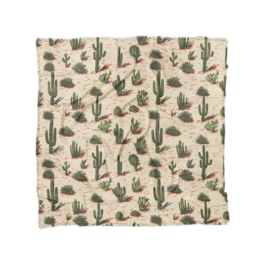 Desert Cacti in Full/Queen (88" x 88") Size
