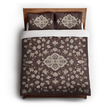 Fenwick Maroon & Gold in Full/Queen (88" x 88") Size
