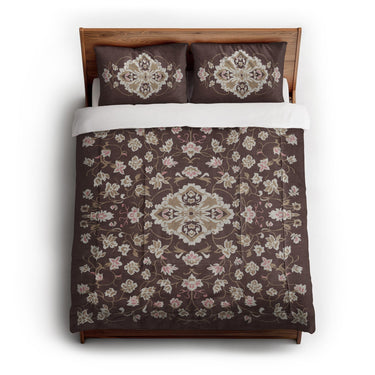 Fenwick Maroon & Gold in Full/Queen (88" x 88") Size