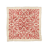 Floranna Ivory & Red in Full/Queen (88" x 88") Size