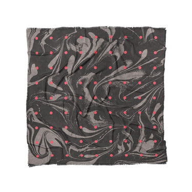 Acid Burn Greige & Infrared in Full/Queen (88" x 88") Size