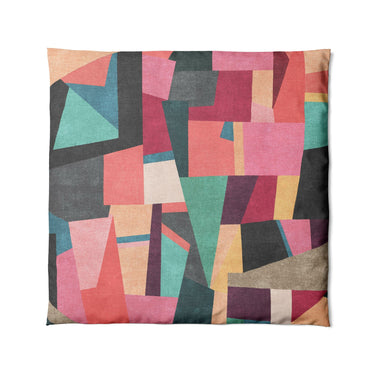 Baxter Pink Multicolor in Full/Queen (88" x 88") Size