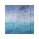 Micah Watercolor Blue & Teal in Full/Queen (88" x 88") Size