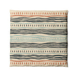 Delsin Blue & Orange in Full/Queen (88" x 88") Size