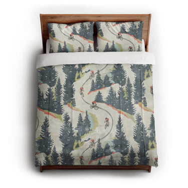 Downhill Descent in Full/Queen (88" x 88") Size