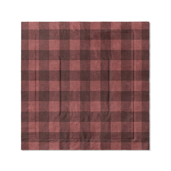 Buffalo Plaid Deep Red in Full/Queen (88" x 88") Size