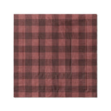 Buffalo Plaid Deep Red in Full/Queen (88" x 88") Size