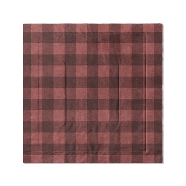 Buffalo Plaid Deep Red in Full/Queen (88" x 88") Size