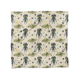 Space Aliens in Full/Queen (88" x 88") Size