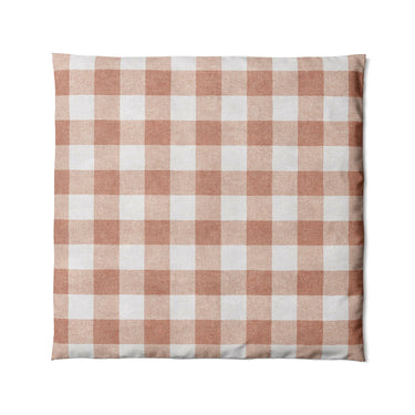 Buffalo Plaid Light Terracotta in Full/Queen (88" x 88") Size