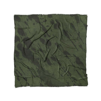 Hurley Splatter Dye Olive Green in Full/Queen (88" x 88") Size