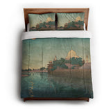 Taj Mahal Twilight by Charles Bartlett in Full/Queen (88" x 88") Size
