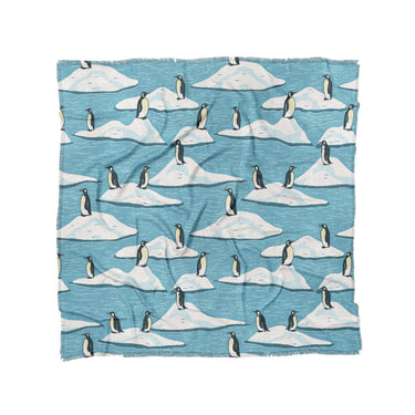 Arctic Penguins in Full/Queen (88" x 88") Size