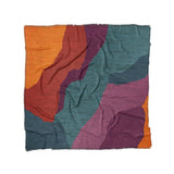 Soraya Multicolor Midtone in Full/Queen (88" x 88") Size