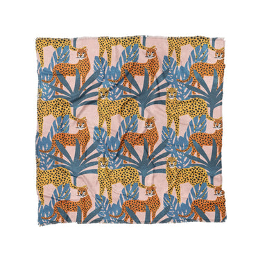 Tropical Cheetahs in Full/Queen (88" x 88") Size