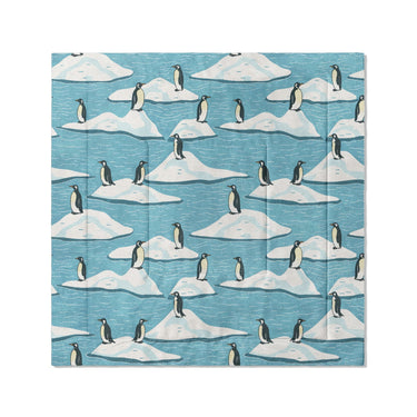 Arctic Penguins in Full/Queen (88" x 88") Size
