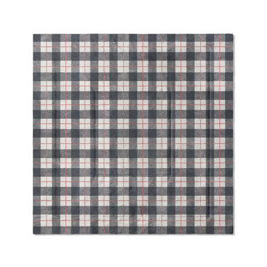 Wallace Plaid Navy & Red in Full/Queen (88" x 88") Size
