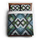 Sonora Blue & Green in Full/Queen (88" x 88") Size