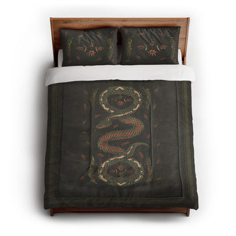 Snake In The Woods Comforter