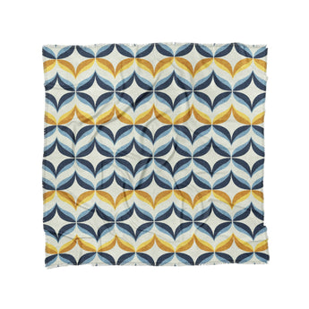 Jasper Blue & Gold in Full/Queen (88" x 88") Size