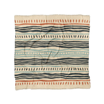 Delsin Blue & Orange in Full/Queen (88" x 88") Size