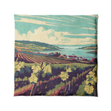 Finger Lakes Vineyard in Full/Queen (88" x 88") Size