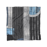 Gordian Dark Blue in Full/Queen (88" x 88") Size