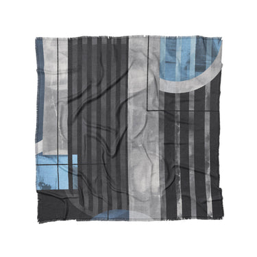Gordian Dark Blue in Full/Queen (88" x 88") Size
