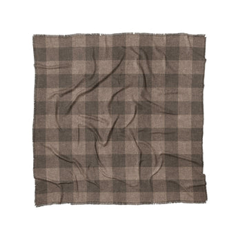 Buffalo Plaid Dark Cedar Brown in Full/Queen (88" x 88") Size