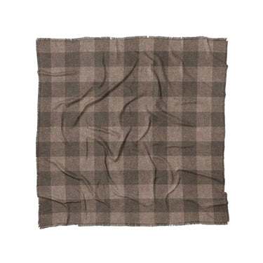 Buffalo Plaid Dark Cedar Brown in Full/Queen (88" x 88") Size