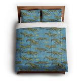 Gator Swamp in Full/Queen (88" x 88") Size