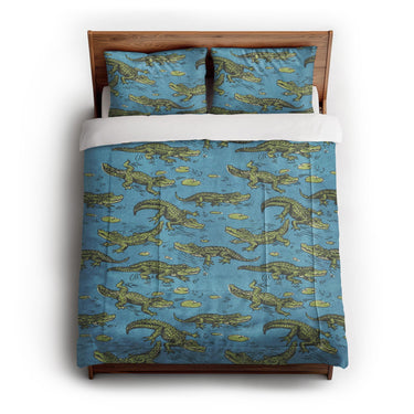 Gator Swamp in Full/Queen (88" x 88") Size