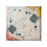 Colin Paint Splatter Multicolor in Full/Queen (88" x 88") Size