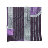 Gordian Dark Purple in Full/Queen (88" x 88") Size