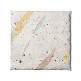 Stephanie Ivory Polychrome in Full/Queen (88" x 88") Size