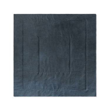 Keanu Watercolor Navy Blue Ombre in Full/Queen (88" x 88") Size