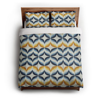 Jasper Blue & Gold Comforter